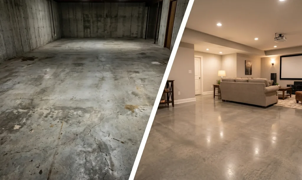 What to Do With Concrete Basement Floor: Transform an Overlooked Space Into Something Amazing basem_r