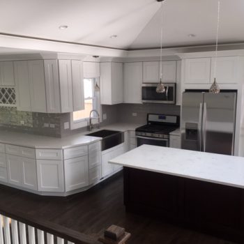 white kitchen remodeling contractors